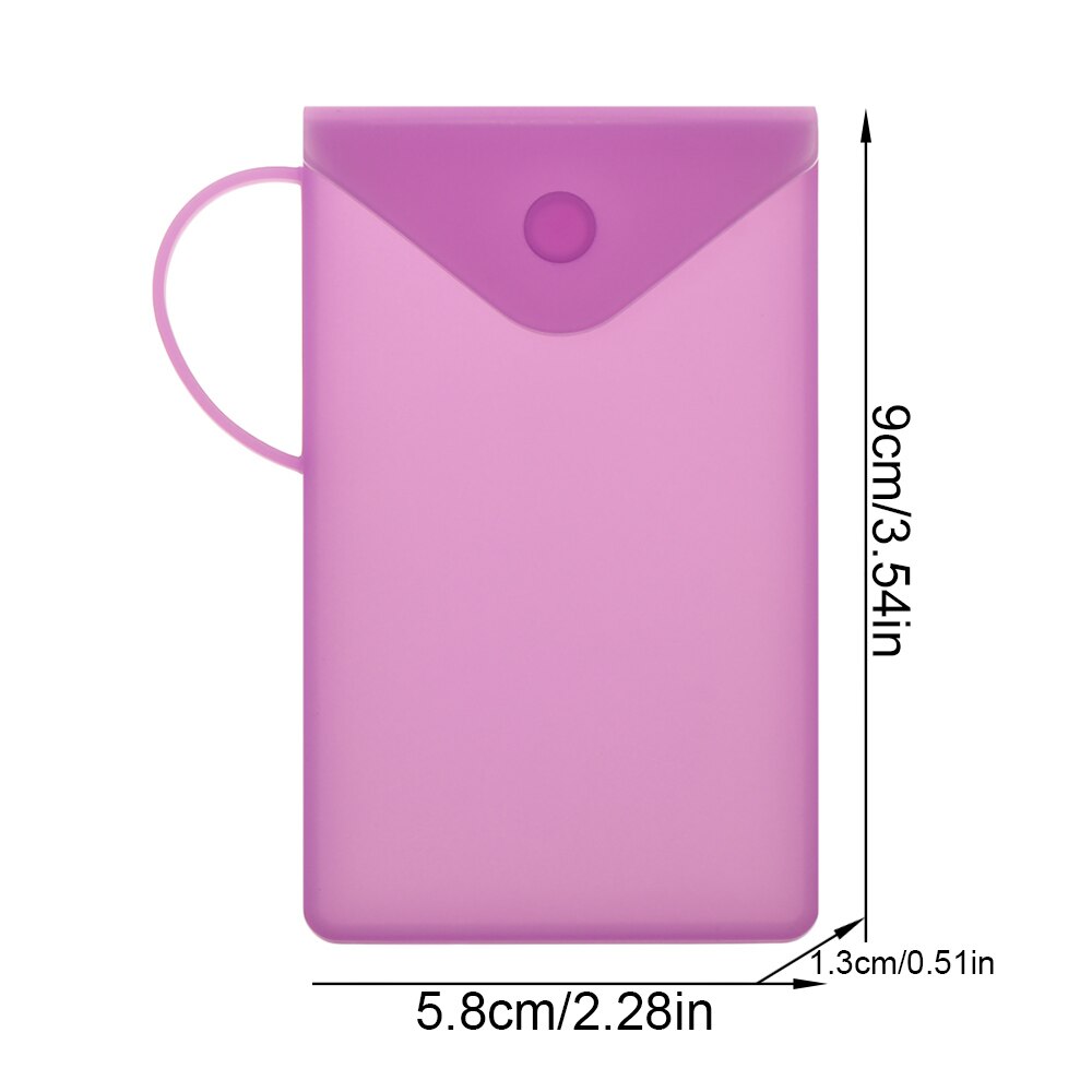 Bolsa portátil de silicona para guardar mascarillas, caja de almacenamiento para tapabocas, reutilizable, a prueba de polvo, 1 unidad