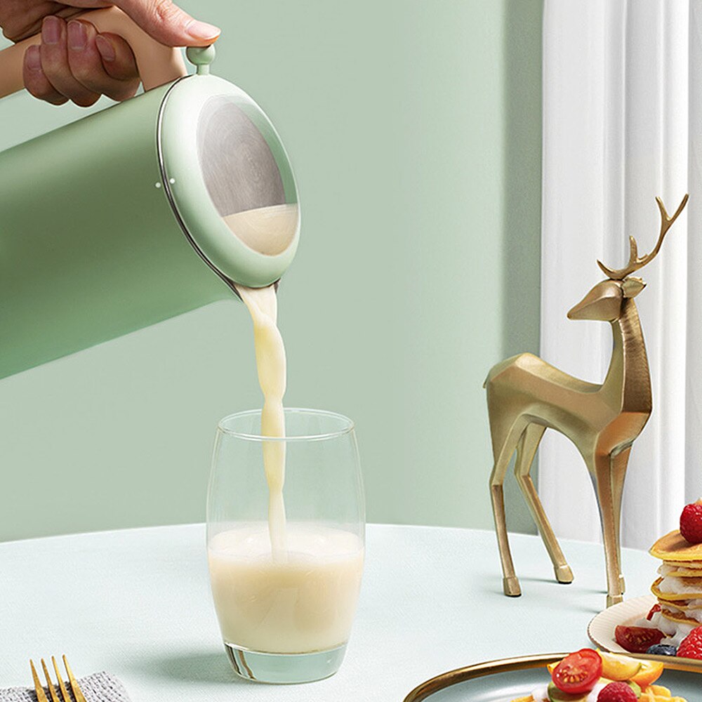 Husholdning mini lille sojamælk maskine juicer soymælk maskine lille sojamælk fremstilling maskine soymilk juicer