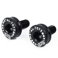 MTB Crank bolts 8MM M8 Screw Accessories Spare Crankset Bike Bicycle Cycling Bottom Bracket Allen Key
