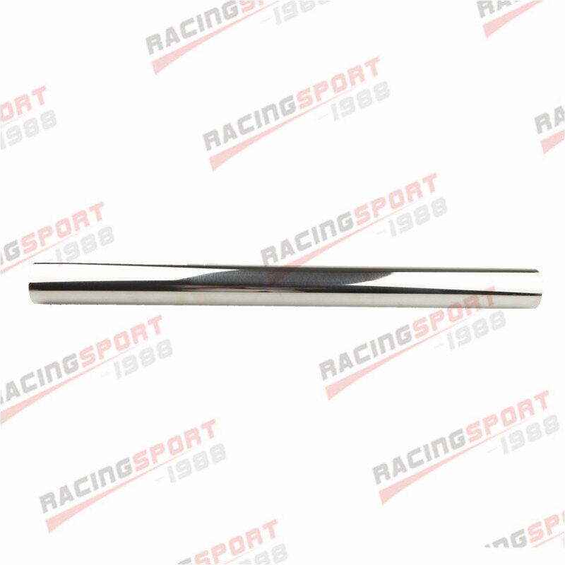 Stainless Steel Bend Pipe Exhaust Mandrel Degree 15 45 90 135 180 Straight L=610mm: Straight  1.5 inch