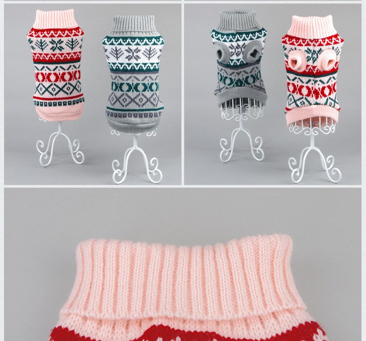 Zachte Huisdier Chihuahua Hond Winter Trui Kleding Pet Puppy Honden Warme Kleren Huisdieren Honden Outfit Jas Vest Klassieke Hond Kleding