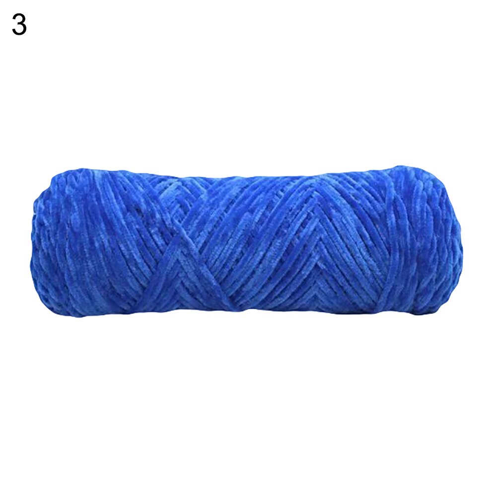 100g Chenille doux bébé tricot Crochet péritel chapeau laine fil photographie accessoire: 3