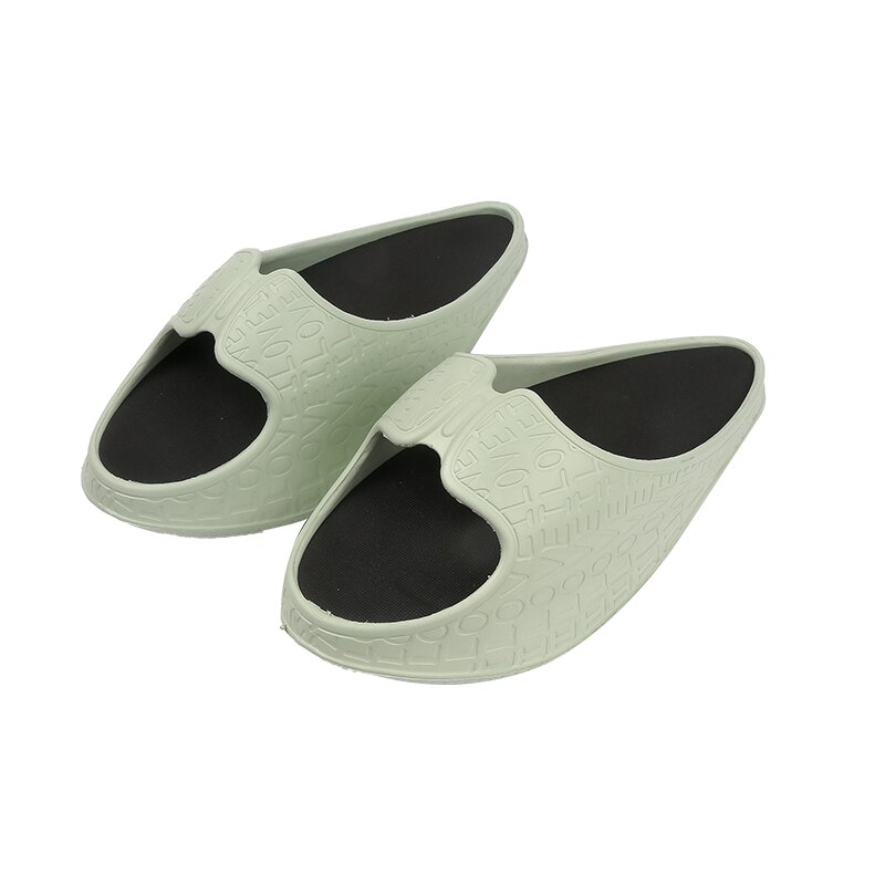 Mode Vrouwen Slippers Lichtgewicht Eva Meisjes Rocking Schoenen Indoor Tuin Schoenen Plus Size Luie Vrouwen Strand Slippers Ademend: Green / 38-40
