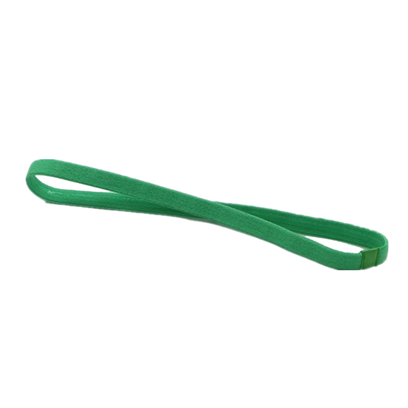 Bandas para el pelo para hombre y mujer, cinta para el pelo de Color caramelo, cinta deportiva antideslizante para correr, banda elástica de goma para el sudor, accesorios para el cabello de fútbol, 5 uds.