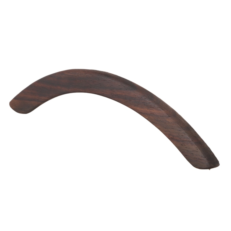 Guitar Arm Rest Rosewood Figured Solid Guitar Arm Rest Guitar Parts Replacement for 39-41 Inch Acoustic Guitar