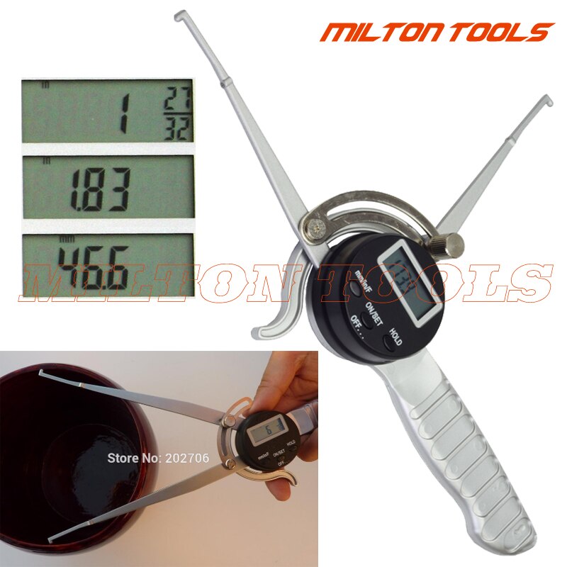 150mm Digital External Outside Caliper For Woodworking 12.7-165mm Inside Digital Caliper Gauge Inside Caliper