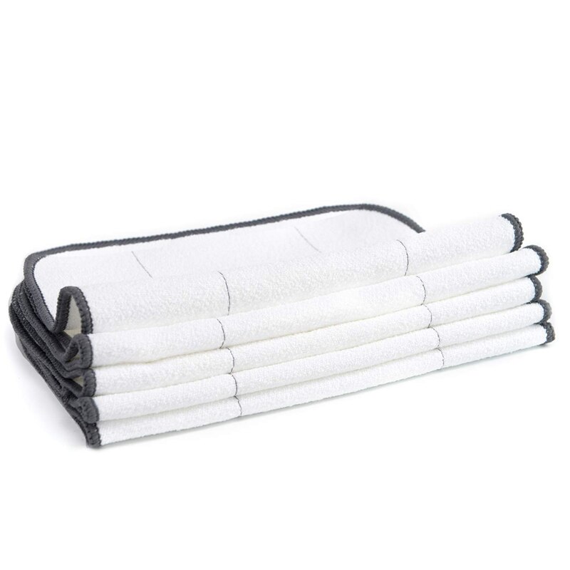 Mixed Microfiber Mopping ClothsWashable&Reusable Mop Pads Fits for iRobot Braava 380 380t 320 321 Mint 4200
