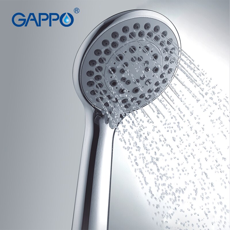 Gappo douche de bain douche massage | Salle de bain, douchette à main, pluie SPA douchette à main, pommeau ABS économie d'eau, sauna mitigeur GA06