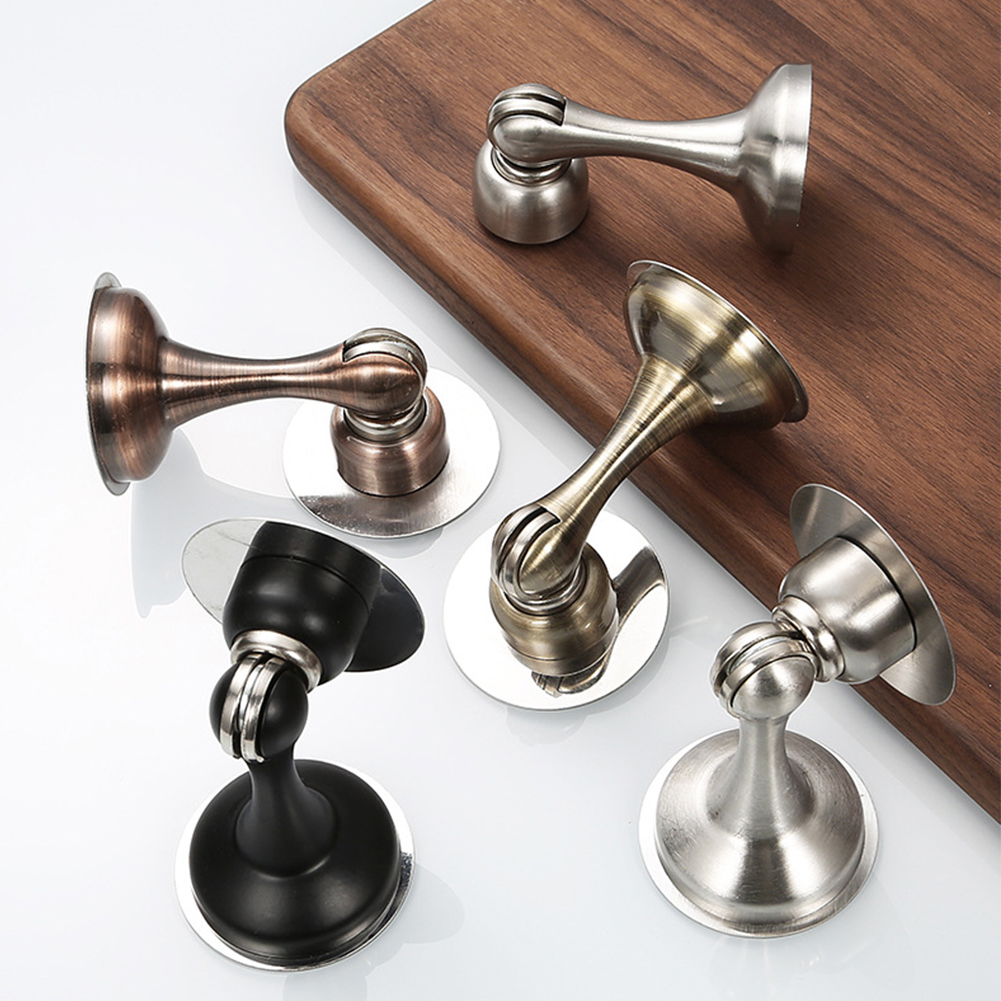 Magnetyczny ogranicznik do drzwi utrzymać otwarta stal nierdzewna drzwi odbojnik do drzwi bez wiercenia zaczep przed rdzą dla różnych typów drzwi