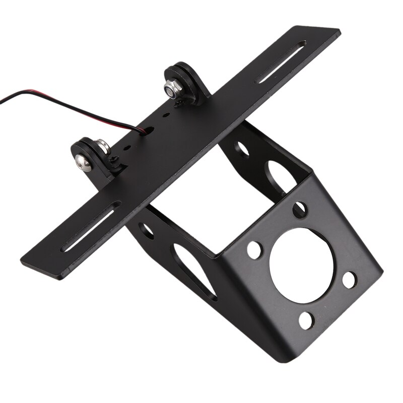 Soporte de placa de matrícula para motocicleta soporte para matrícula con luces Led para YAMAHA YZF-R6 YZF R6
