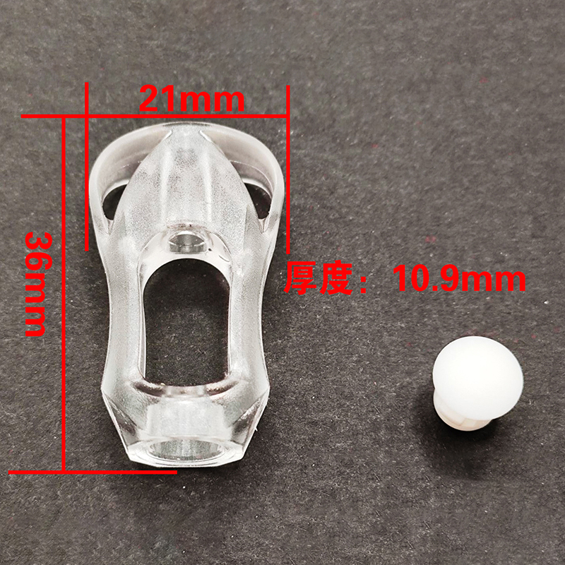 1Pc Nieuw Carbon Knop Pak Voor Reel 36 Mm Super Licht 3G Fit 7X4X2.5 Mm Lager Diy Accessoire