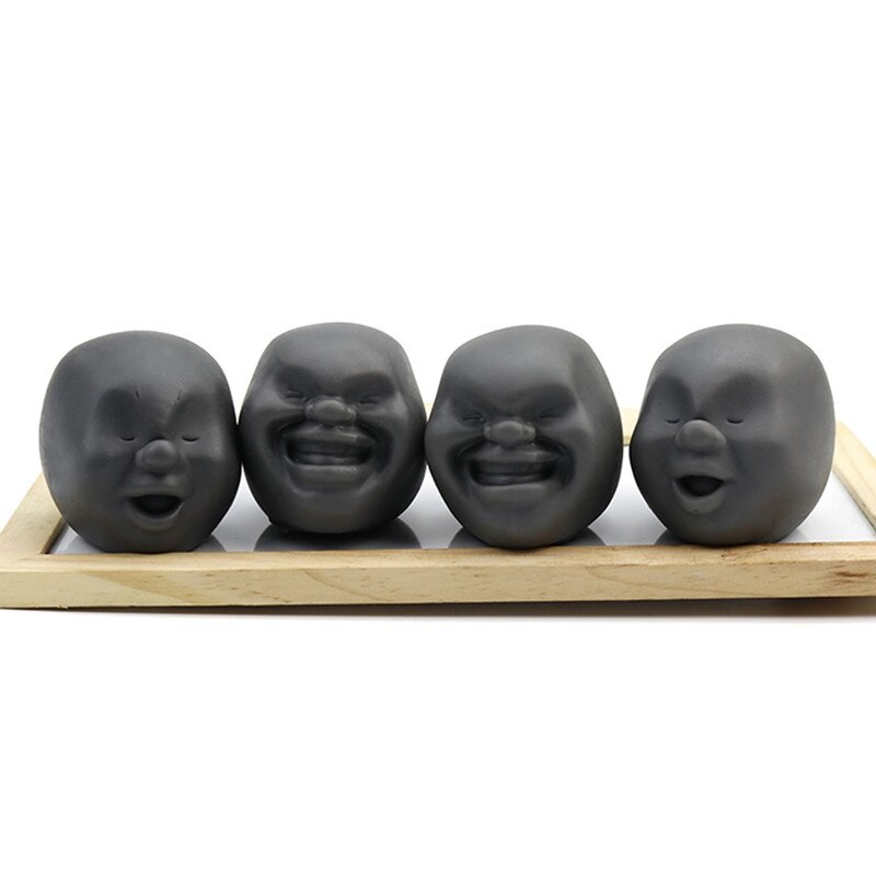 5 Stijlen Leuke Menselijk Gezicht Bal Knijpt Emotie Vent Pop Volwassenen Kids Stress Reliever Stress Relief Speelgoed Fidget Speelgoed Squishy speelgoed