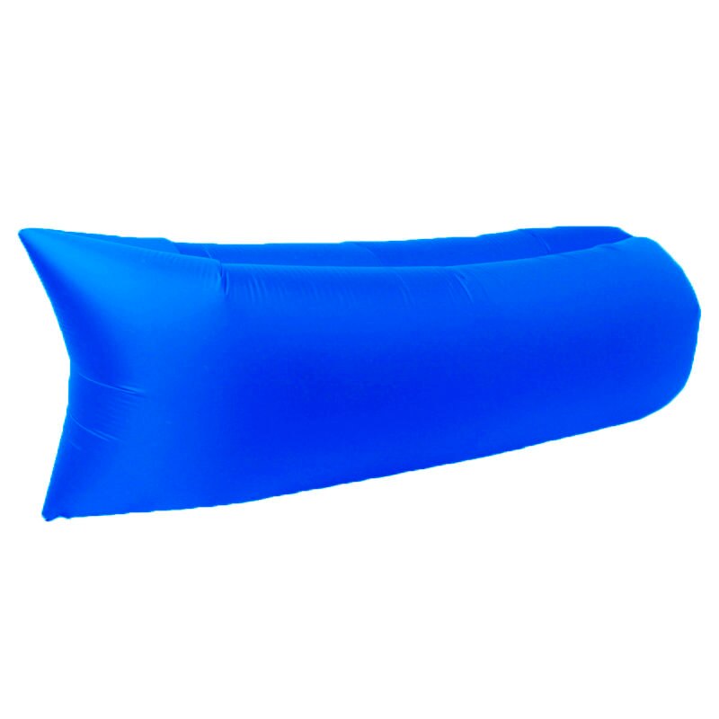 Opblaasbare Sofa Draagbare Slaapzak Lucht Slaapbank Super Licht Kussen Lifer Sofa: Blauw