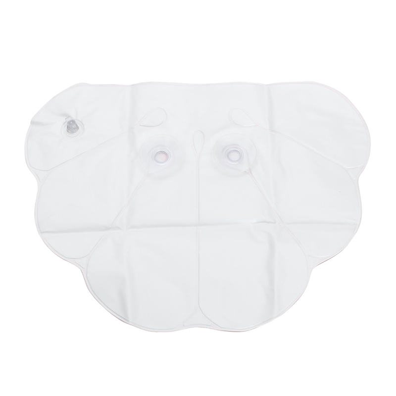 Badkamer Producten Home Spa Opblaasbaar Bad Kussen Cups Shell Vormige Hals Bad Kussen Willekeurige Kleur Badkamer Accessoires