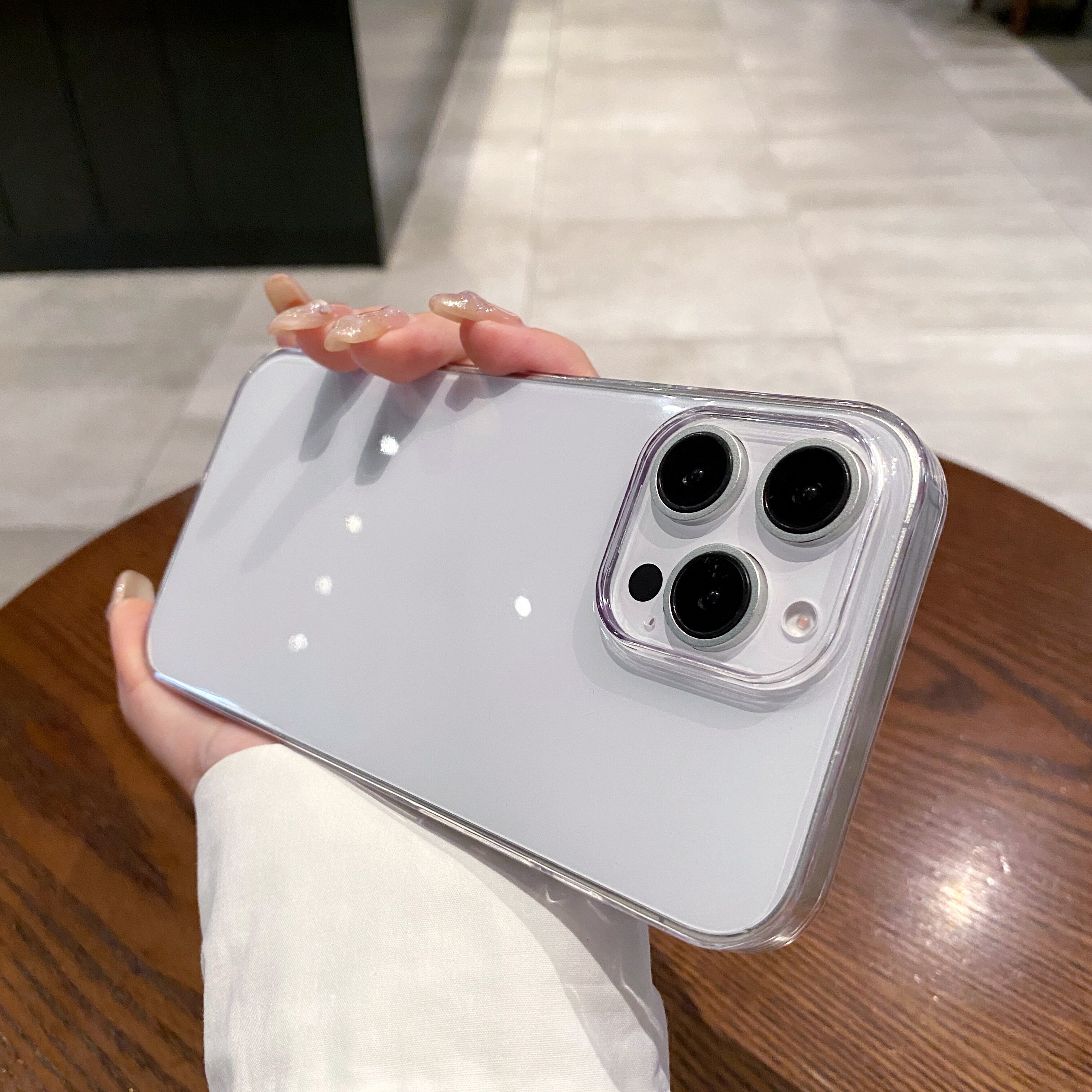 Funda protectora ultrafina resistente a golpes y caídas adecuada para IPhone 16 15 14 13 12 11 Pro Max 16e funda de teléfono transparente