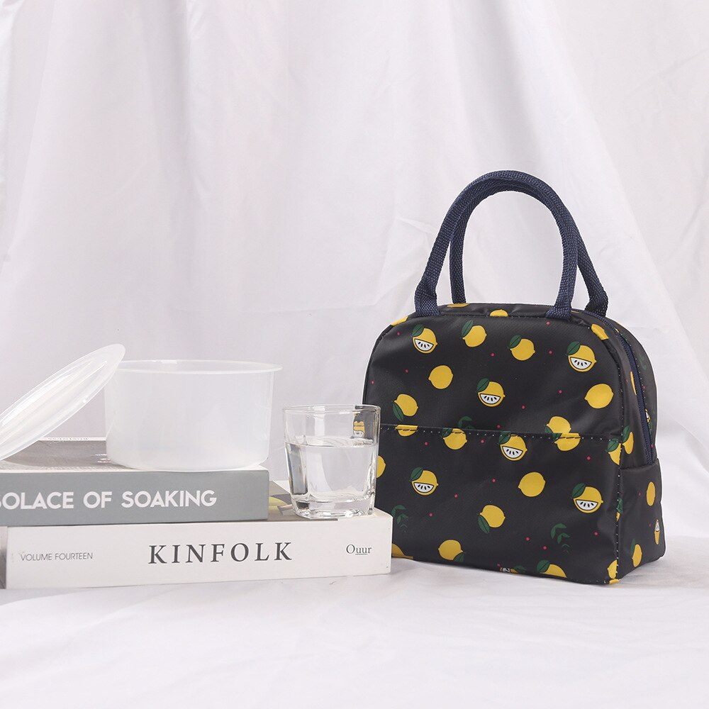 Fabrikant Direct Levert Thermische Isolatie Hand Lunch Tas: Black