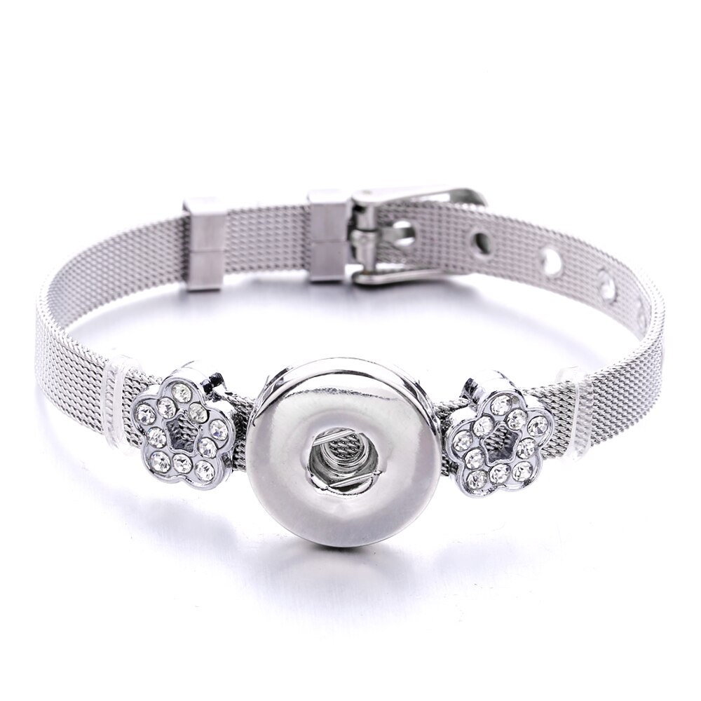 Verschillende Stijlen 20Mm 18Mm Drukknoop Bangle Diy Sieraden XH4007: S207