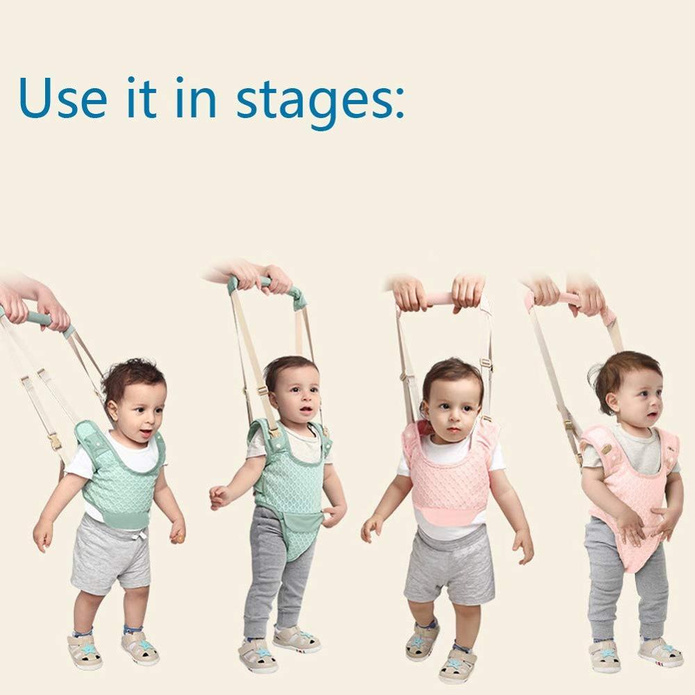 Baby Walker Toddler Harness Assistant Backpack Children Kids Walking Learning Belt Stand Up Leashes Strap Wings 10-36 Months