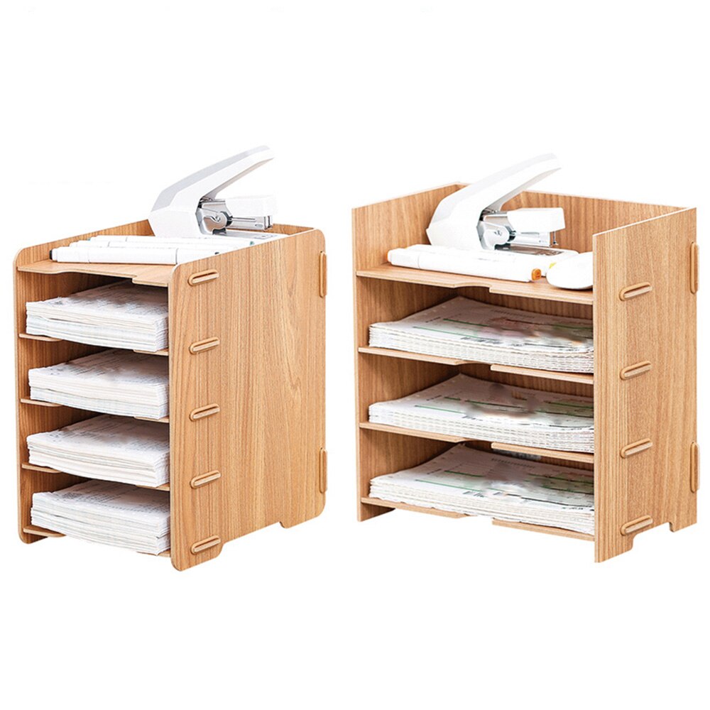 Support de rangement en bois pour CD, présentoir pour fichiers vidéo DVD, boîte de rangement pour CD