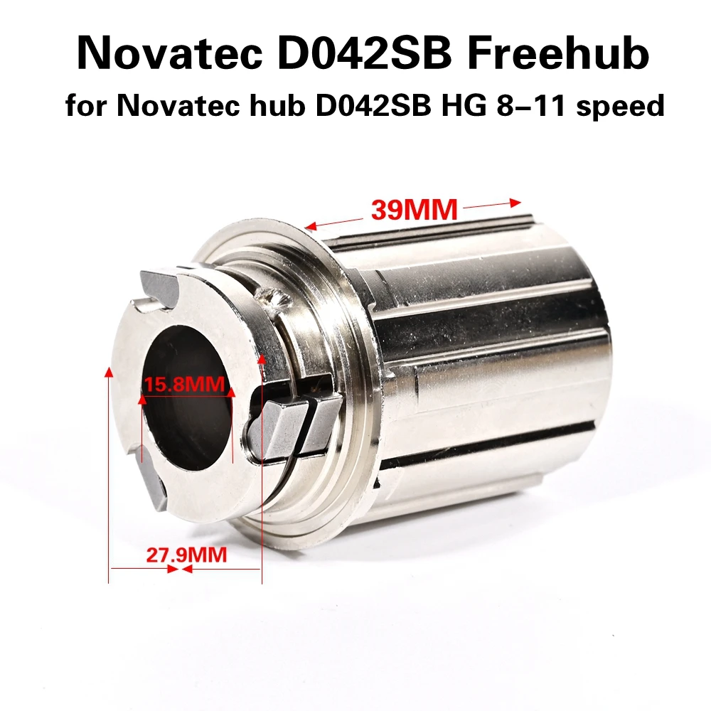 Novatec Fahrradnaben D042SB D792SB Ersatzteile Freilaufkörper Aktualisierung Ersatz XD Frau 12-Gang HG 8-11 Geschwindigkeit Kassettenkörper: Weiß