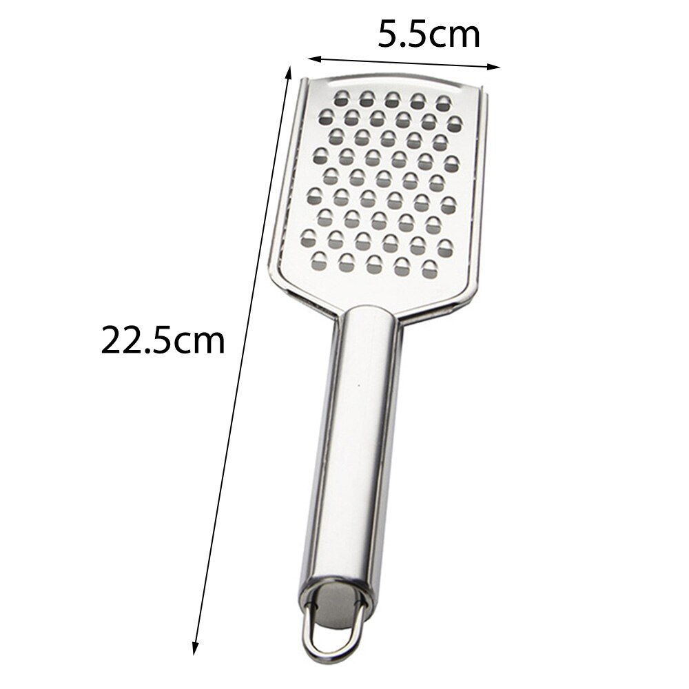 1PCS Stainless Steel Handheld Cheese Grater Multi-purpose Kitchen Food Graters for Cheese Chocolate Butter Fruit Vegetable: A