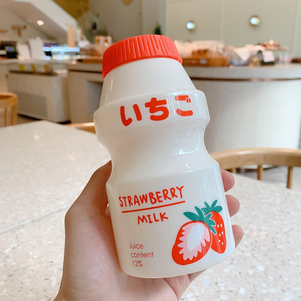 480Ml Plastic Waterfles Tour Drinken Fles Yakult Vorm Leuke Kawaii Melk Doos Shaker Fles Voor Kinderen/Meisje tlsm: type 5