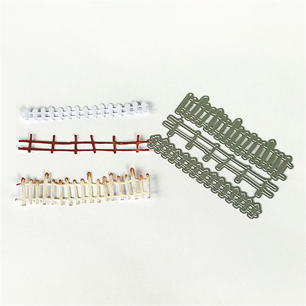 Rekkverk metall skjære dør til scrapbooking øving diy album dekor kort håndverk dør bryllup kort 9.1cm*6.1cm