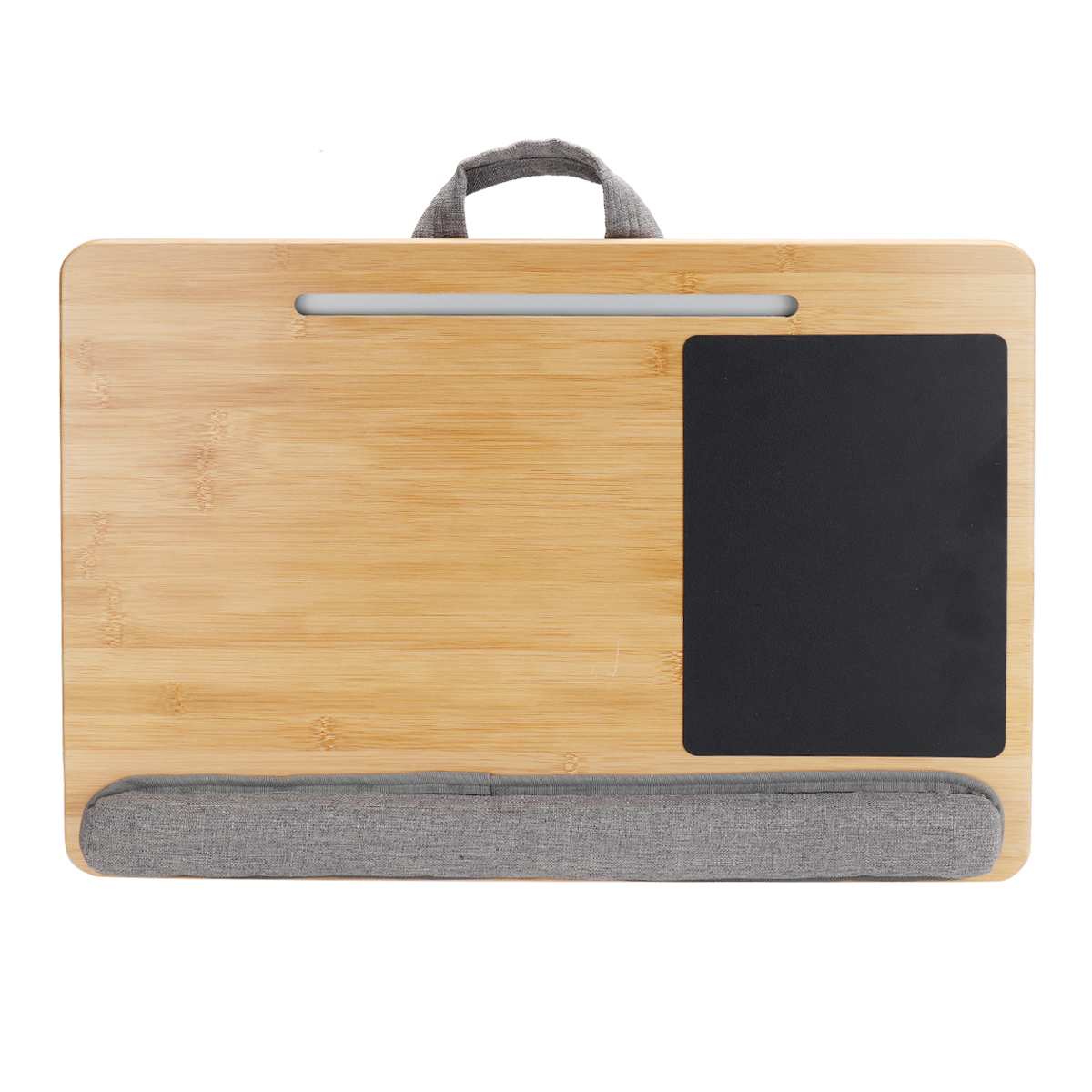 Portable Laptop Desk Tray Laptop Table with Mouse Pad Wrist Support Cushion Portable Lightweight Lapdesks Tablet Phone Holder