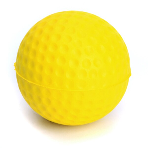 PU Golf Ball Golf Training Soft Foam Balls Practice Ball - Yellow