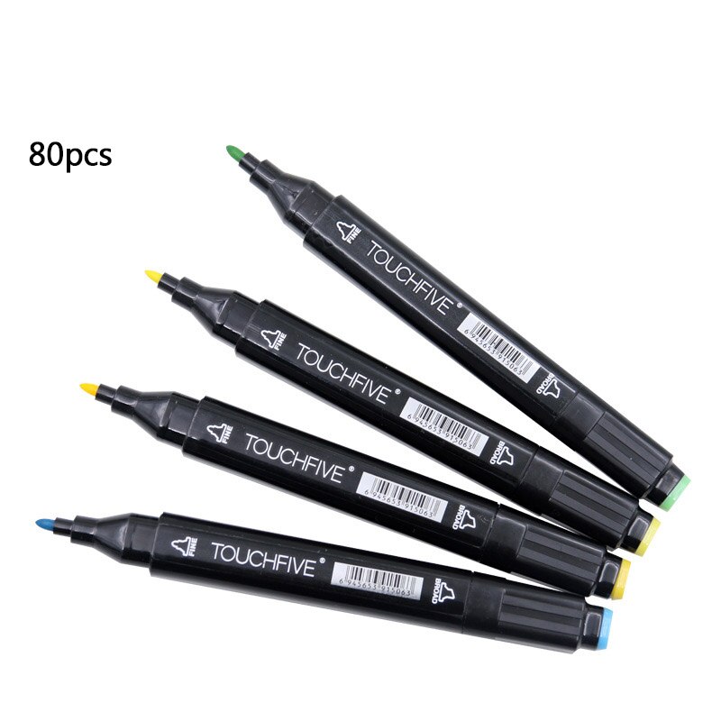 30/40/60/80 Anime Touchnew Marker Stift Kennzeichnung Stifte Farbe Marker Markieren Stift Bunte Malerei manga Kunst Liefert