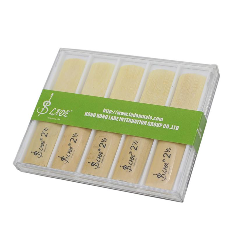 10 Stuks Van Alt/Tenor/Treble Saxofoon Riet Riet Saxofoon Accessoires De Intensiteit Is 2.5 Pure Voice Ronde geluid