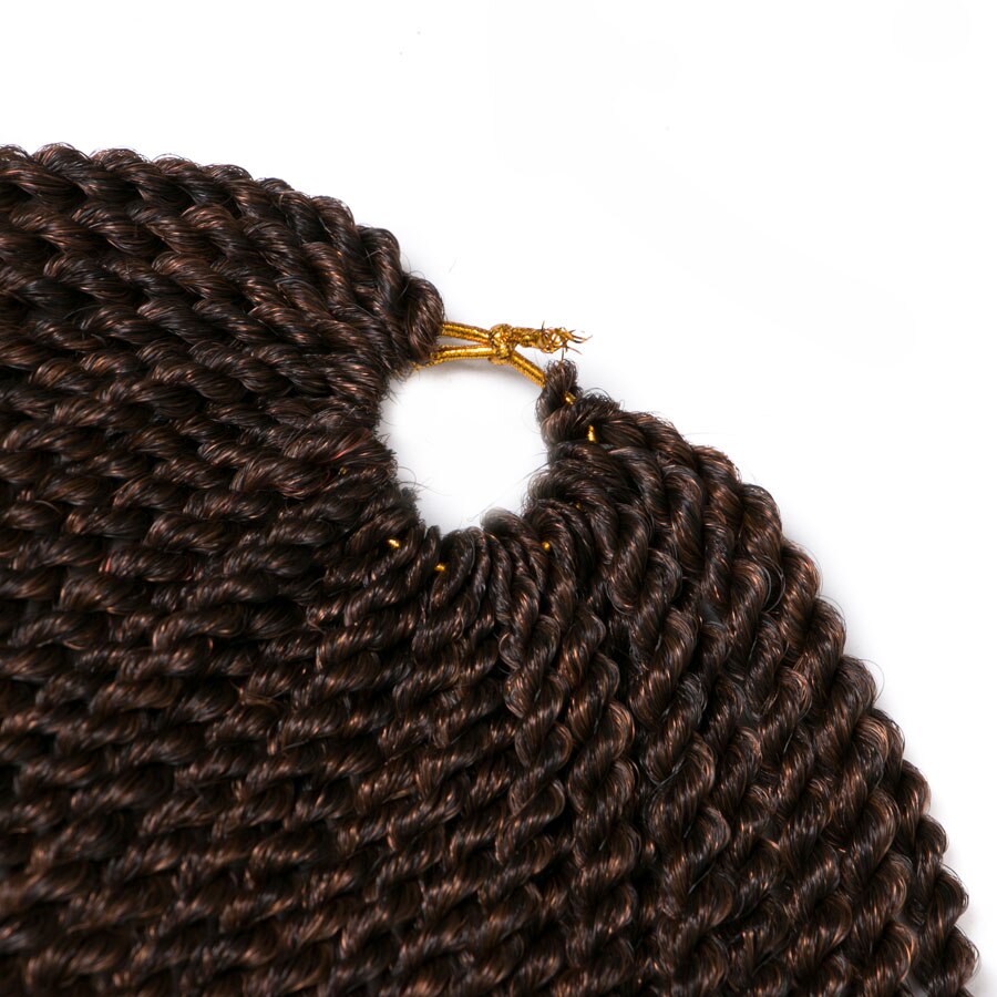 Verfi ombre crochê tranças, 1 pacote, 30 fios/pacote 18 polegadas, cabelo sintético torção senegalês extensões de cabelo