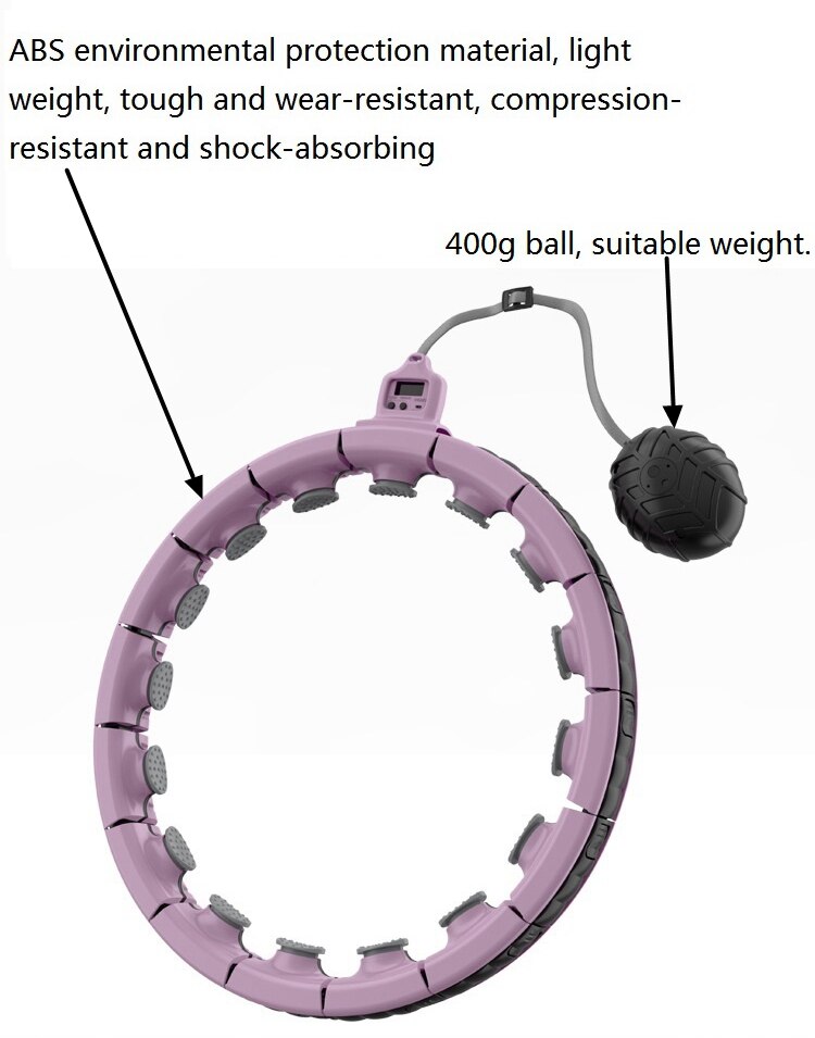 Sport Hoola Hoop Fitness Oefening Apparatuur Smart Fitness Hoepel 2022 Thuis Trainer Gewichten Oefening Thuis Afvallen