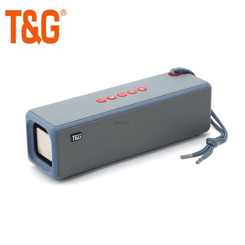 Bluetooth-lautsprecher  tg271, tragbarer, kabelloser bluetooth-audio-subwoofer-lautsprecher für den außenbereich, zwei lautsprecher