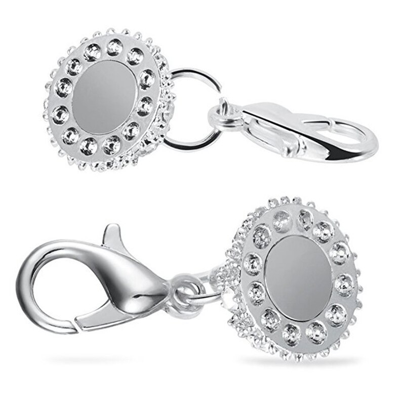 5Pcs/Pack Magnetic Lobster Clasps for DIY Bracelets Necklaces Hooks Chain Closure Accessories Lobster Clasp Connector