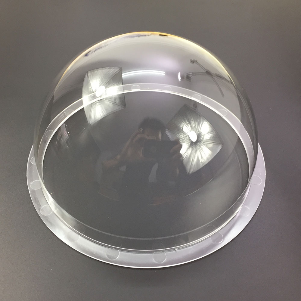 6.2 Inch Acryl Indoor / Outdoor Cctv Vervanging Clear Camera Dome Behuizing Camera Dome Cover 5Pcs