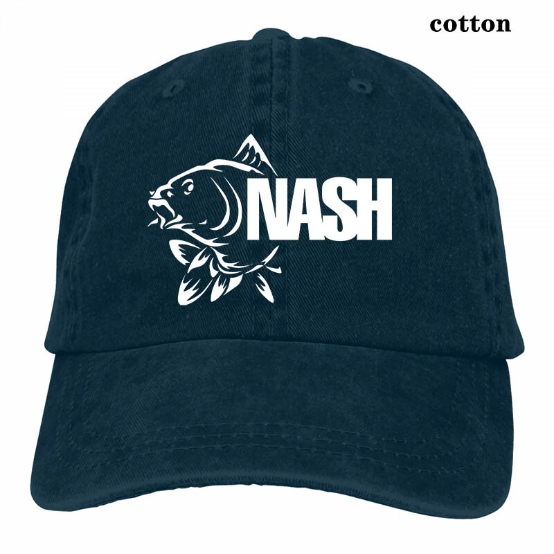 Carp Fish Tackle Angling nash Baseball cap men women Trucker Hats adjustable cap: 3-Navy