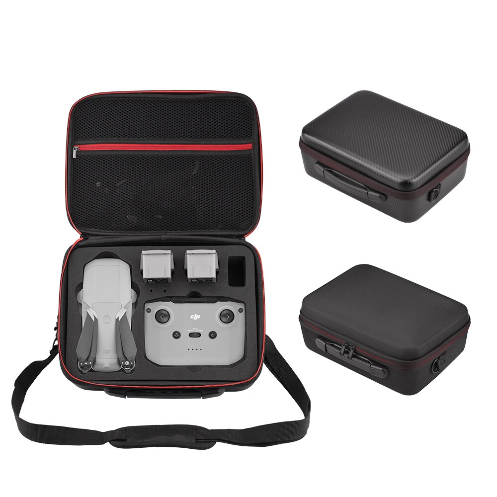 Bolsa de almacenamiento de nailon PU para DJi Mavic Air 2, bolso de hombro, caja rígida, paquete portátil, estuche de transporte para mavic air 2S, accesorios