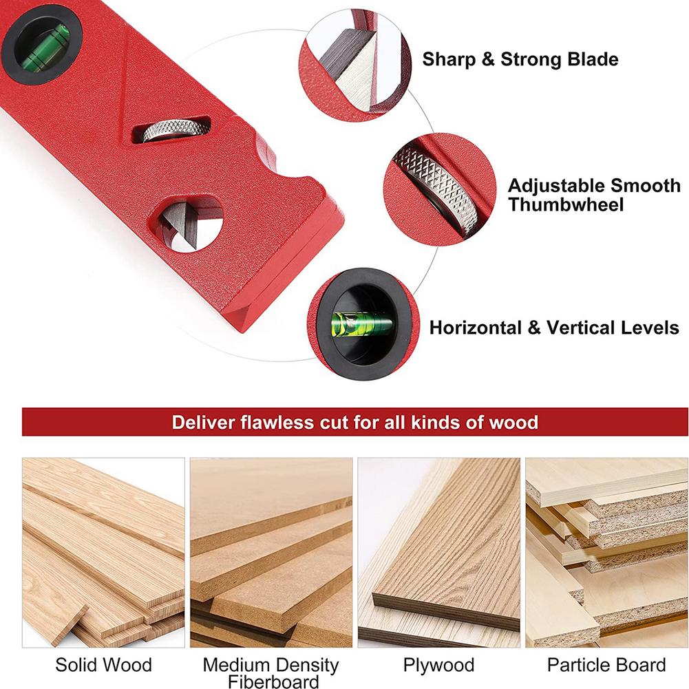 Woodworking Trimming Planer Smooth Manual Chamfer Plane DIY Hand Tool Edge Corner Flattening Portable Tool