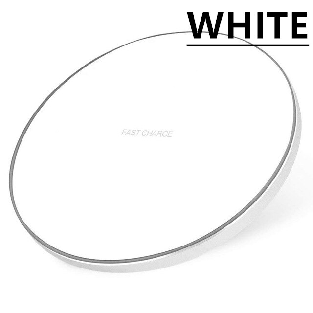 Voor Blackview BV6800 Pro BV5800 Pro BV9500 Pro Nexus4 10W Qi Draadloze Oplader Voor Iphone X Xr Quick Opladen dock Charge Station: white color