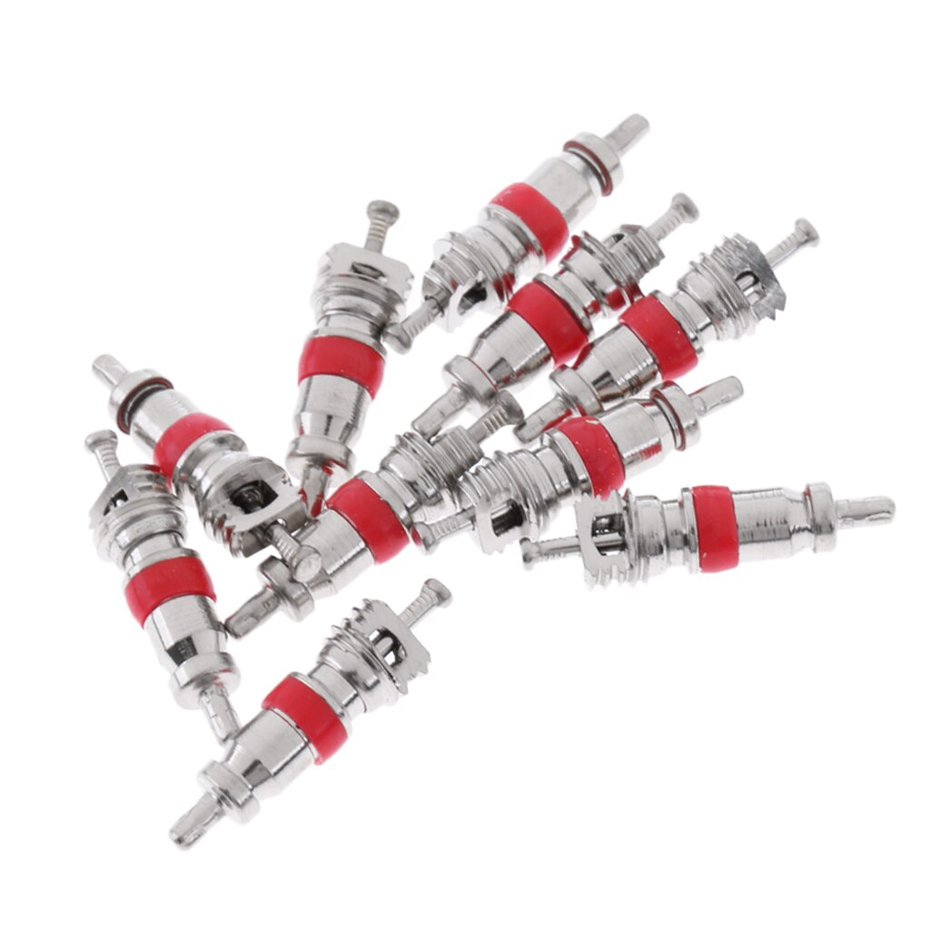 10Pcs Replacement Schrader Valve Cores, Bicycle Car Repair Kit