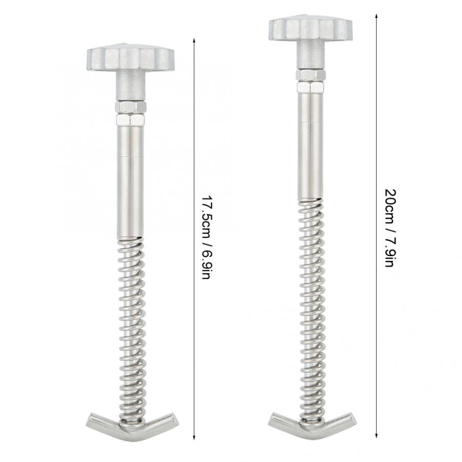 Trough Rod Drinking Bowl Stainless Steel Pig Trough Feed Bowl Center Spring Rod Breeding Pig Trough Accessories