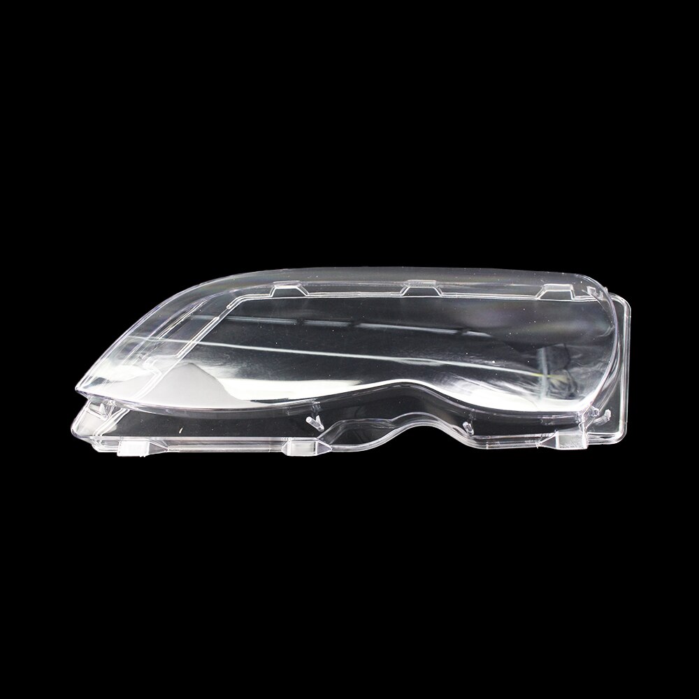 Bil forlygte glasafdækning klar gennemsigtig bil forlygte forlygte linse auto produkter til bmw  e46 3- serie 4 dør 02-05