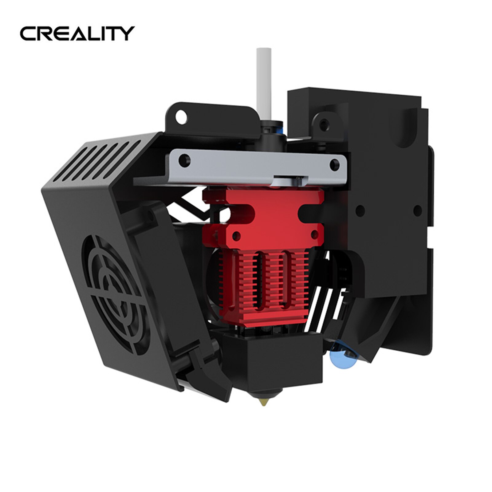 Originele Creality CR-6 Se Gemonteerd Volledige Extruder Hotend Kit Met Verwarming/Koeling/Leveling Systeem 0.4Mm Nozzle Verwarming blok: Type 2