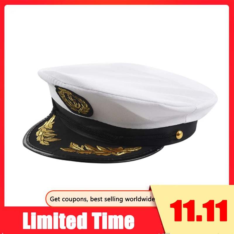 yacht captain hat costume