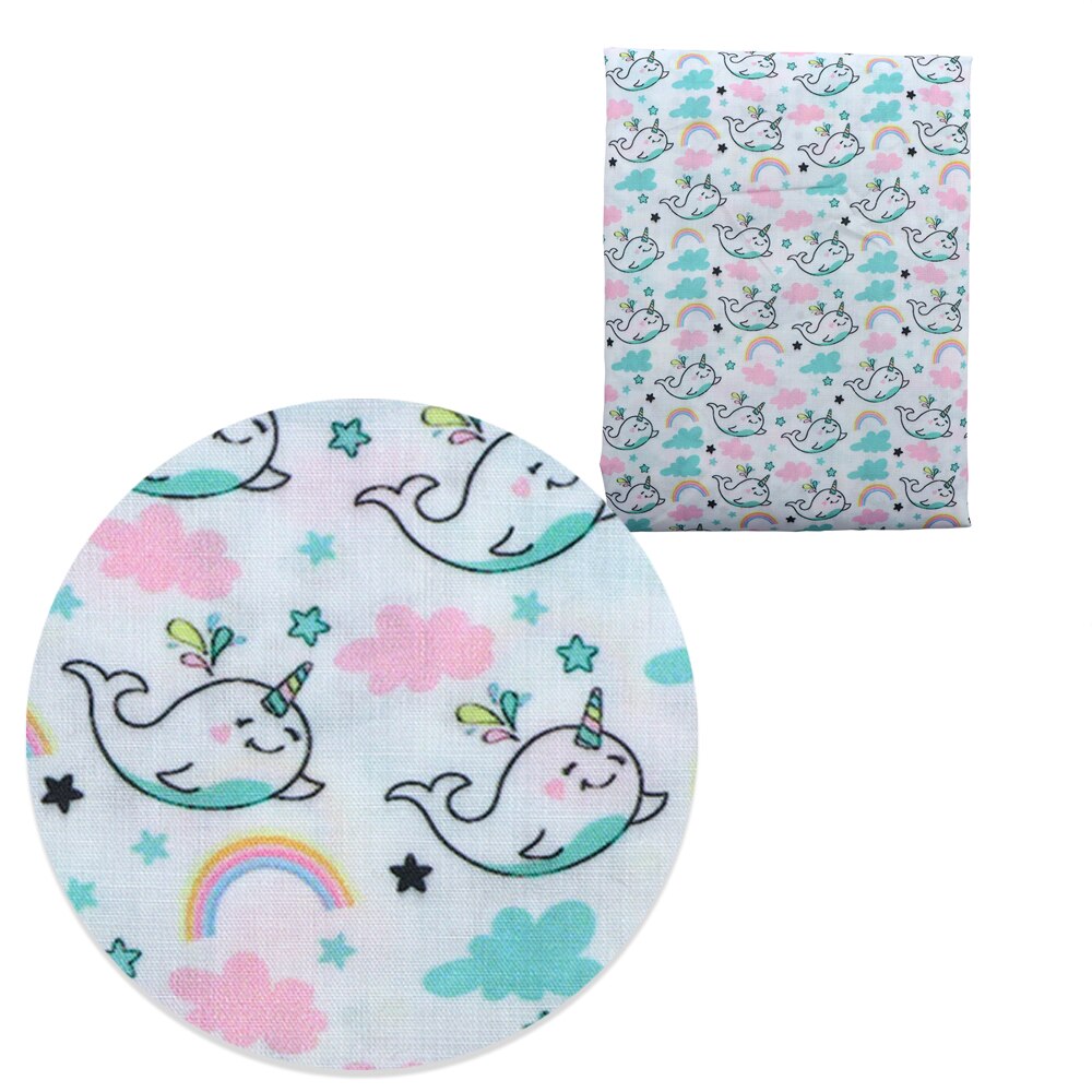 Tissu en coton Polyester imprimé girafe, 50x145cm, Patchwork, pour enfants, bricolage, courtepointe, couture artisanale, sac coussin, c11149: 1089029001