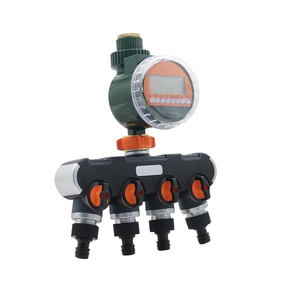 Electronic LED Display Rain Sensor Irrigation Water Timer Garden Yard Lawn Grass Agriculture Irrigation Watering Controller 1Set