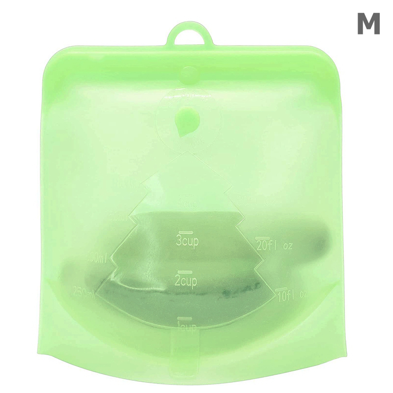 Kuchenna torba robić przechowywania żywności, pakowana próżniowo, samouszczelniająca się torba robić zupy, mrożona żywność, silikonowa torba robić przechowywania świeżości: Ciemnoszary