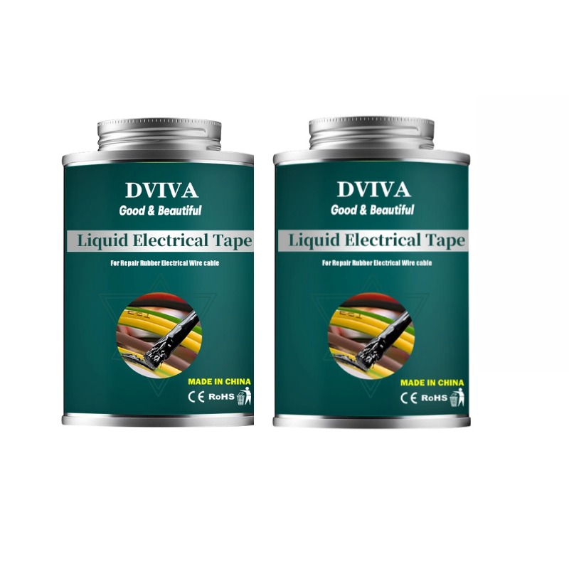 Vloeibare elektrische tape Waterdichte isolatiepasta Afdichtmiddel Draad Kabeljas Fix Lijnlijm Reparatielijm Isolatielijm 15 ~ 300 ml: Donkergrijs