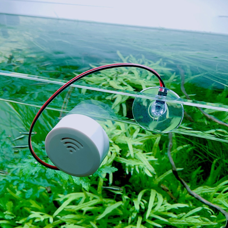Fish Tank Water Level Alarm High Water Level Detector with Probe for Aquarium